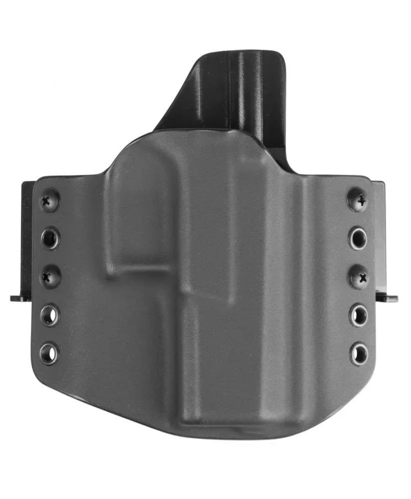 Kabura RH Holsters OWB do Glock 17 / 22 / 31, 1/2 sweatguard, speedloops 40 mm, prawa, czarna