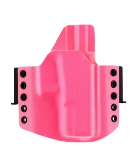 Kabura RH Holsters OWB do Glock 19 / 23 / 32 1/2 sweatguard, speedloops 40 mm, prawa, różowa