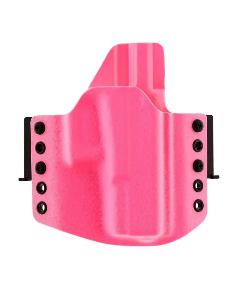 Kabura RH Holsters OWB do Glock 19 / 23 / 32 1/2 sweatguard, speedloops 40 mm, prawa, różowa