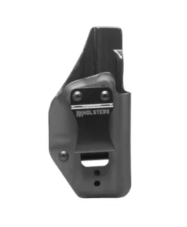 Kabura RH Holsters IWB do Glock 43X rail, pełny sweatguard, flushclip 40 mm, prawa, czarna