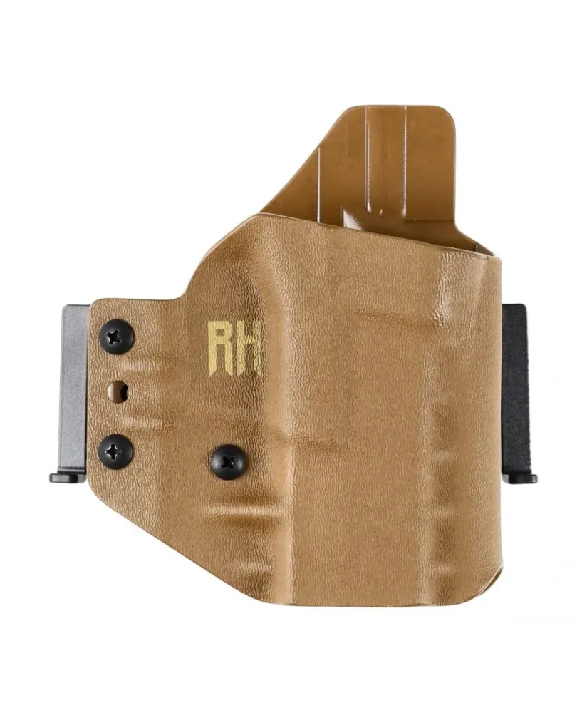 Kabura RH Holsters OWB Frogy do HS / H11, prawa, 1/2 sweatguard, speedloops 40 mm, coyote