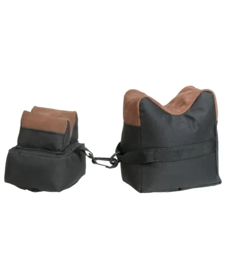 Poduchy do przystrzeliwania Outdoor Connection Bench Bags 2-cz. czarno-brązowe