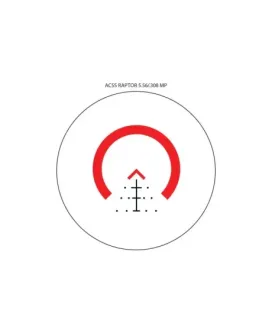 Celownik pryzmatyczny Primary Arms SLx 3x Micro Prism iR Red ACSS Raptor 5.56/.308 Meter