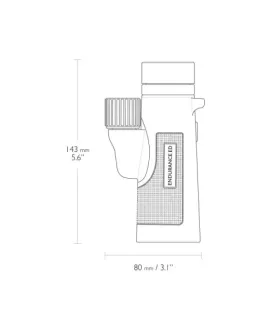 Monokular Hawke Endurance ED 10x42 zielony