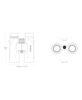 Lornetka Hawke Nature Trek 8x42 zielona
