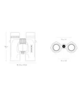 Lornetka Hawke Nature Trek 8x32 zielona
