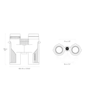 Lornetka Hawke Frontier ED X 10x32 zielona