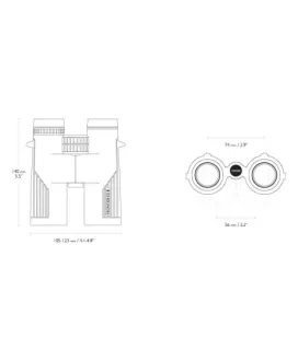 Lornetka Hawke Frontier ED X 10x42 zielona