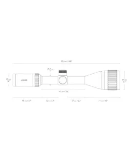 Luneta celownicza Hawke Vantage 1" 3-9x50 AO Mil Dot