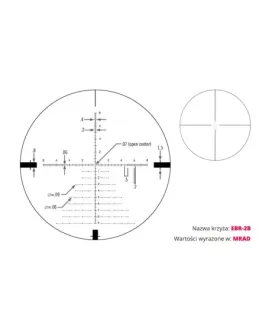 Luneta celownicza Vortex Diamondback Tactical 6-24x50 FFP 30 mm AO EBR-2C