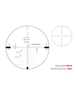 Luneta celownicza Vortex Diamondback Tactical 6-24x50 FFP 30 mm AO EBR-2C