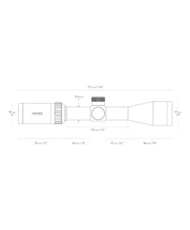 Luneta celownicza Hawke Vantage 1" 3-9x40 Mil Dot