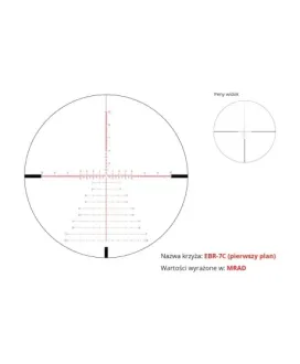 Luneta celownicza Vortex Razor II HD 4,5-27x56 FFP 34 mm EBR-7/H59/Tremor 3