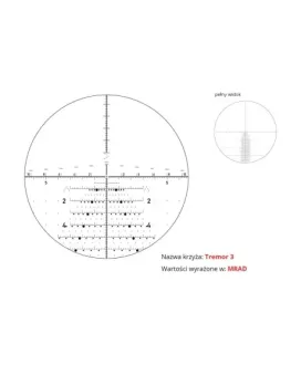 Luneta celownicza Vortex Razor II HD 4,5-27x56 FFP 34 mm EBR-7/H59/Tremor 3