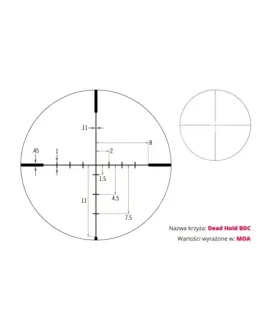 Luneta celownicza Vortex Crossfire II 4-16x50 30 mm AO BDC