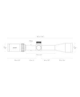 Luneta celownicza Hawke Vantage 1" 4-12x40 30/30