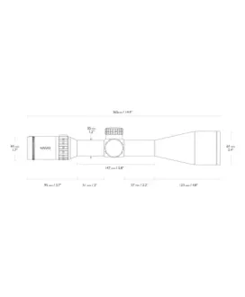 Luneta celownicza Hawke Frontier 30 5-25x56 SF IR Mil Pro 25x