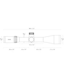 Luneta celownicza Hawke Airmax 30 8-32x50 SF AMX IR Target Turrets