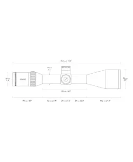 Luneta celownicza Hawke SideWinder 30 6-24X56 20x Half Mil Dot