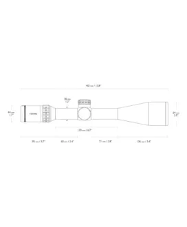 Luneta celownicza Hawke Frontier 30 5-30x56 SF IR Mil Pro 20x