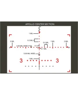 Luneta celownicza Primary Arms GLx 4-16x50 mm FFP iR ACSS Apollo 6.5CR/.224V