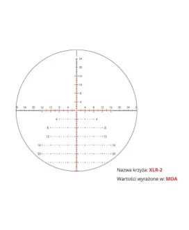 Luneta celownicza Vortex Razor HD LHT 4,5-22x50 FFP 30 mm AO XLR-2 MOA/MRAD