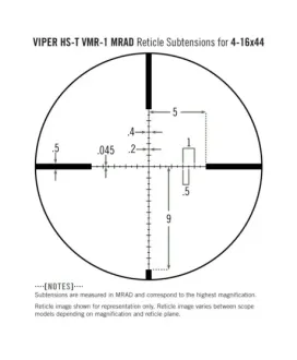 Luneta celownicza Vortex Viper HST 4-16x44 30 mm AO VMR-1