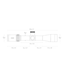 Luneta celownicza Hawke Vantage 30 WA 4-12x42 IR .223 /.308 Marksman