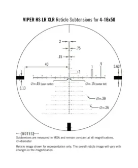 Luneta celownicza Vortex Viper HS LR 4-16x50 30 mm AO BDC