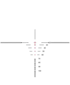 Luneta celownicza do kuszy Hawke XB1 Crossbow 1,5-5x32 IR