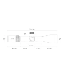 Luneta celownicza Hawke Vantage 30 WA 4-16x50 IR SF .22 LR HV 16x