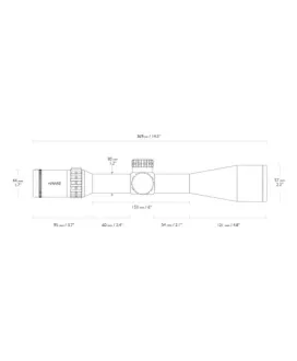 Luneta celownicza Hawke Frontier 30 4-24x50 SF IR Mil Pro 20x