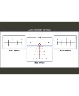 Luneta celownicza Primary Arms SLx 1-6x24 mm SFP Gen III iR ACSS Aurora 5.56 Meter