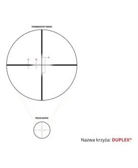 Luneta celownicza Leupold VX-3HD 4,5-10x50 1" CDS-ZL Duplex