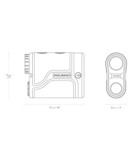 Dalmierz laserowy Hawke Endurance LRF 1500
