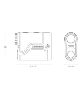 Dalmierz laserowy Hawke Endurance LRF 1000