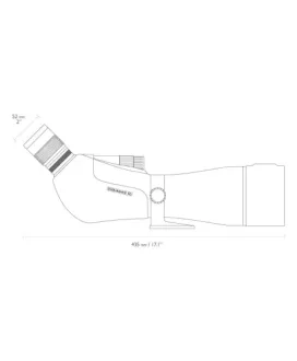 Luneta obserwacyjna Hawke Endurance ED 25-75x85 kątowa