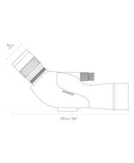 Luneta obserwacyjna Hawke Endurance ED 13-39x50 kątowa