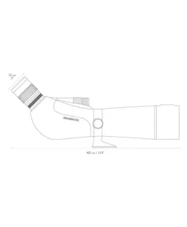 Luneta obserwacyjna Hawke Endurance ED 20-60x68 kątowa