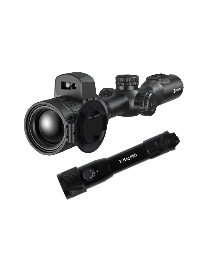 Celownik noktowizyjny noktowizor HIKMICRO by HIKVISION Alpex 4K LRF + iluminator laserowy X-hog Pro 850/940 nm