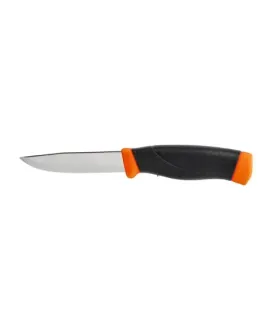 Nóż Morakniv Companion F Heavy Duty pomarańczowy stal węglowa