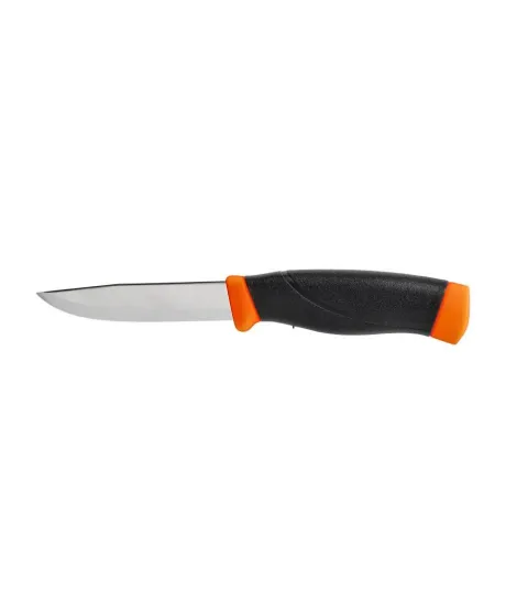 Nóż Morakniv Companion F Heavy Duty pomarańczowy stal węglowa