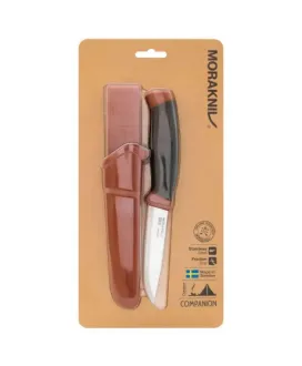 Nóż Morakniv Companion czerwony stal nierdzewna