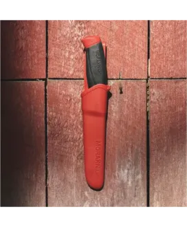 Nóż Morakniv Companion czerwony stal nierdzewna