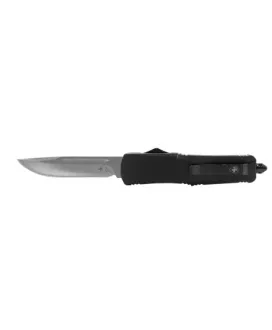 Nóż OTF Templar Knife Large Black Rubber Drop Silver