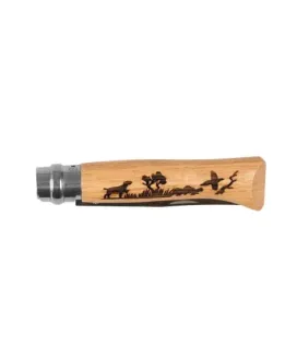 Nóż Opinel 8 inox dąb seria Animal - pies