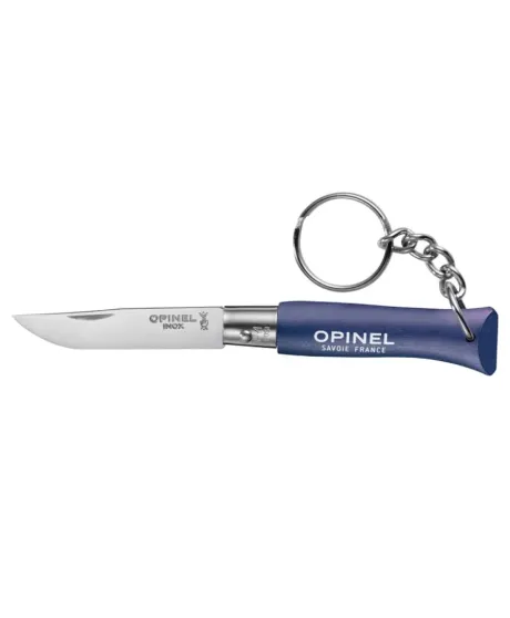 Nóż brelok Opinel Colorama 04 inox grab granatowy