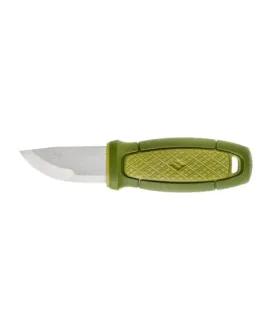 Nóż Morakniv Eldris oliwkowy z zestawem Neck Knife stal nierdzewna