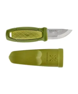 Nóż Morakniv Eldris oliwkowy z zestawem Neck Knife stal nierdzewna