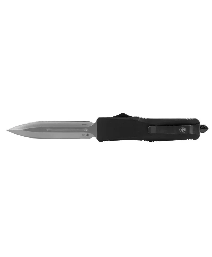 Nóż OTF Templar Knife Large Black Rubber Dagger Silver